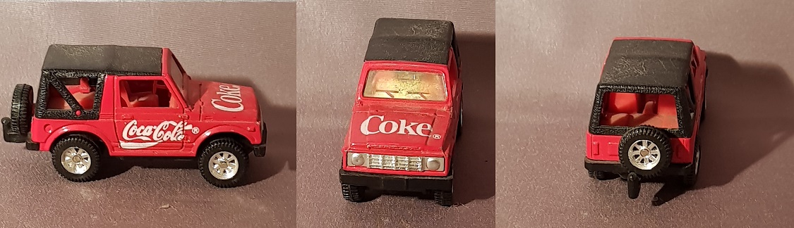 Coca Cola Edocar 1988 Suzuki SJ413Q